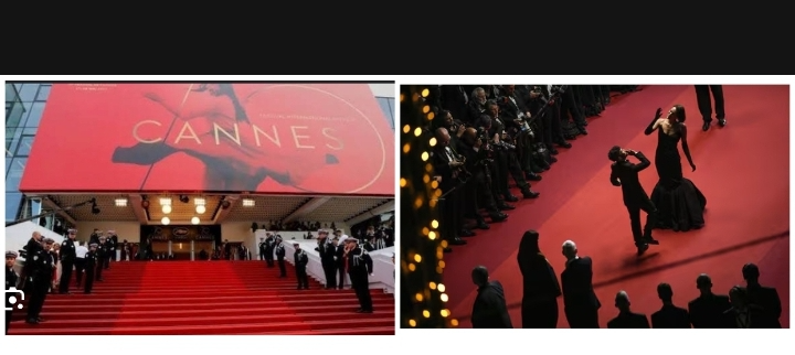 THROWING BACK THE STONE : STEALING THE SHOW ALL LIGHTS AND CAMERAS AT CANNES FILM FESTIVAL .